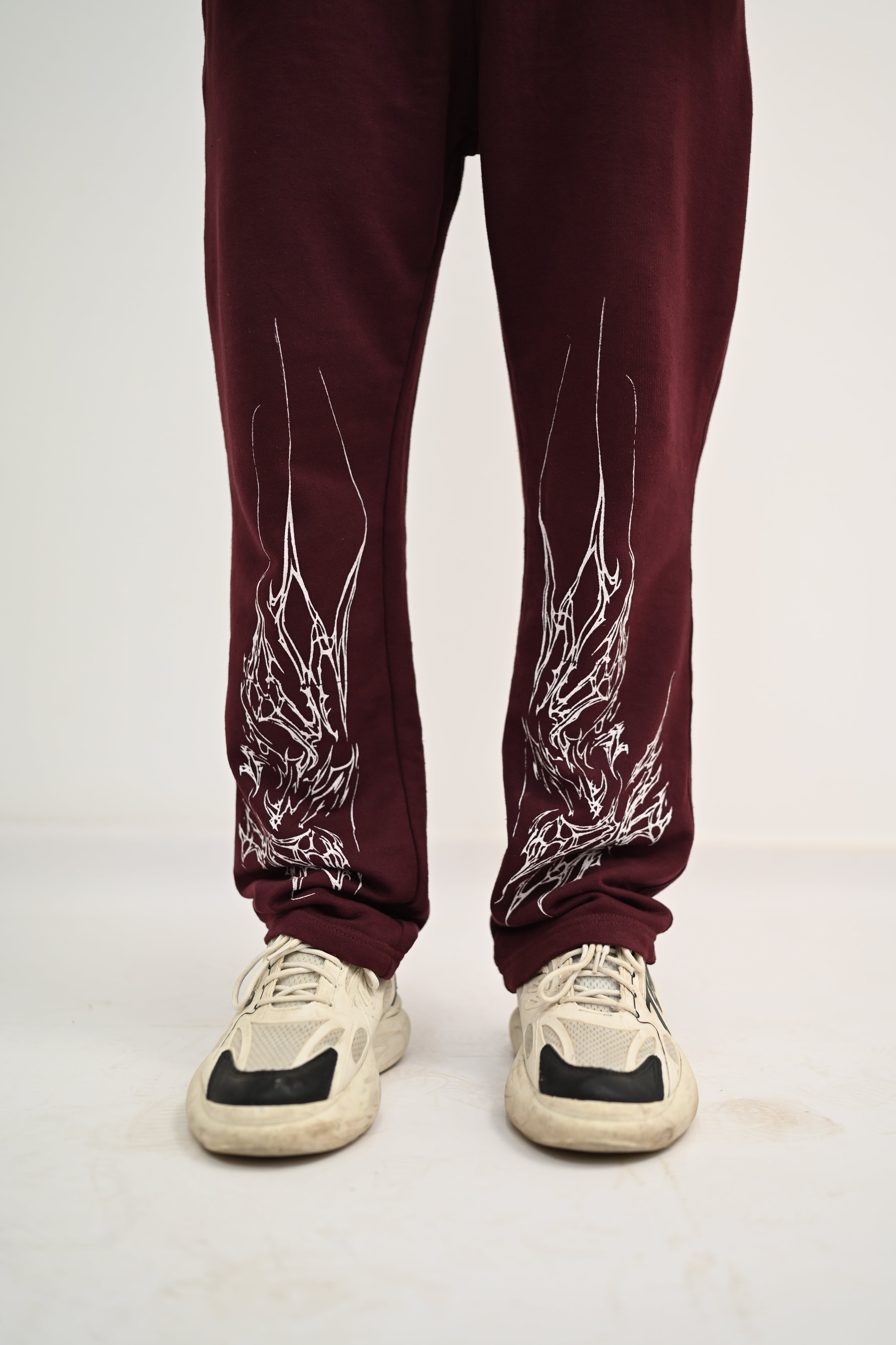 Maroon Depth Trouser